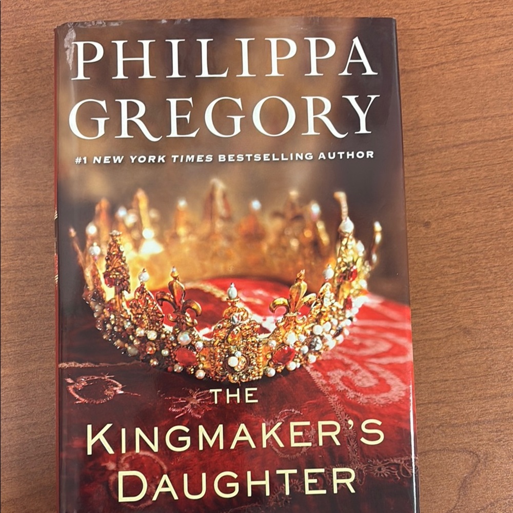 The Kingmaker's Daughter - Gold and Red Cover